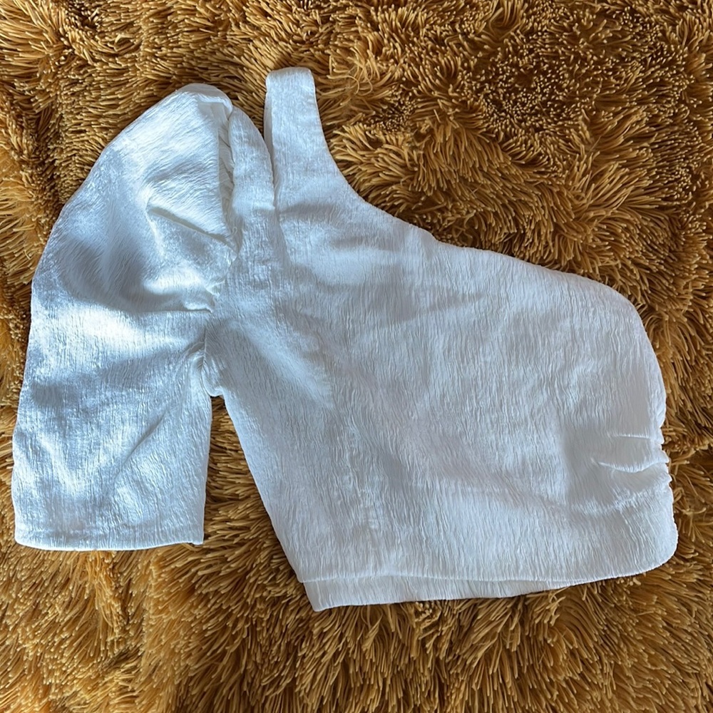 Zara one shoulder top